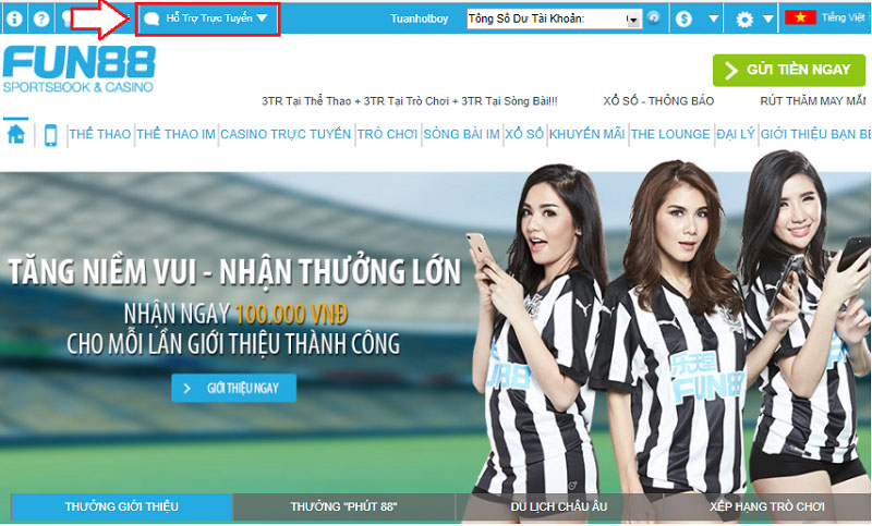 lấy mã khuyến mãi fun88