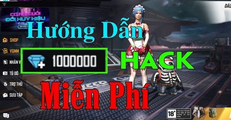 thủ thuật hack Free Fire