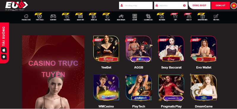 Cá cược uy tín đa dạng sản phẩm